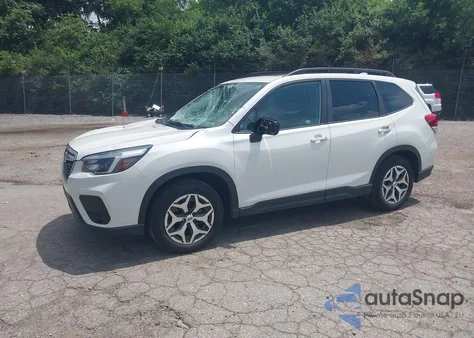 2021 Subaru Forester Premium from USA, damaged, VIN JF2SKAFC7MH476698
